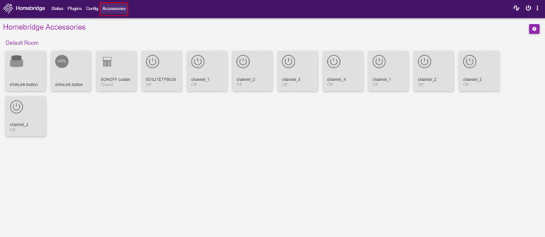 Add-on: HomeBridge - eWeLink