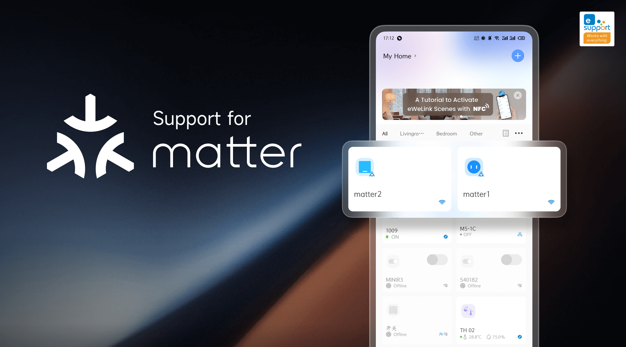 eWeLink Matter Support