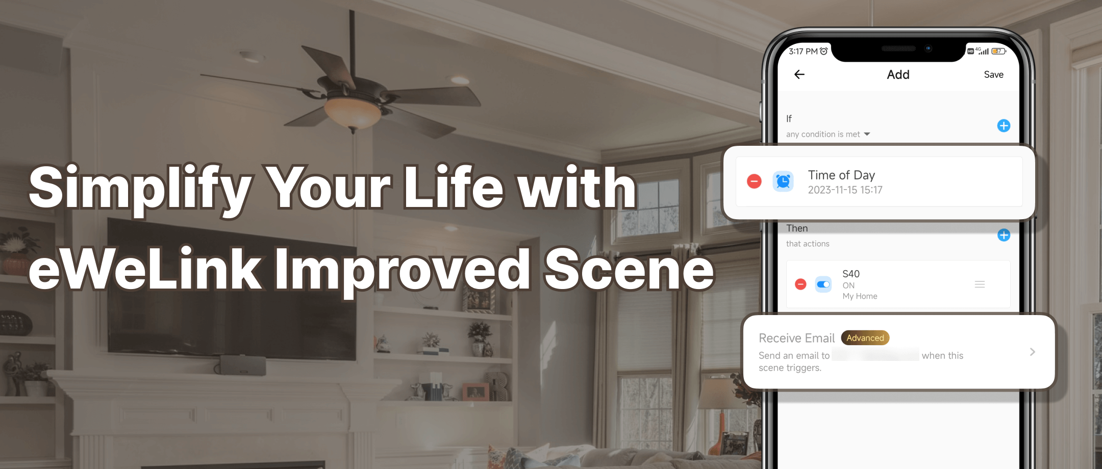 home automation scene