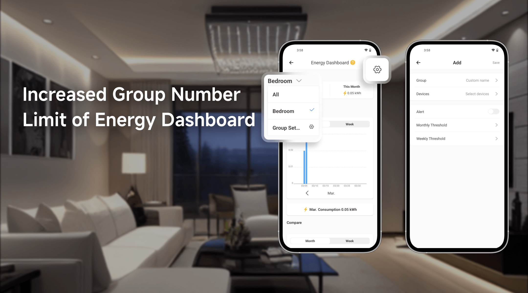 Group Number Limit of Energy Dashboard Increase to 16