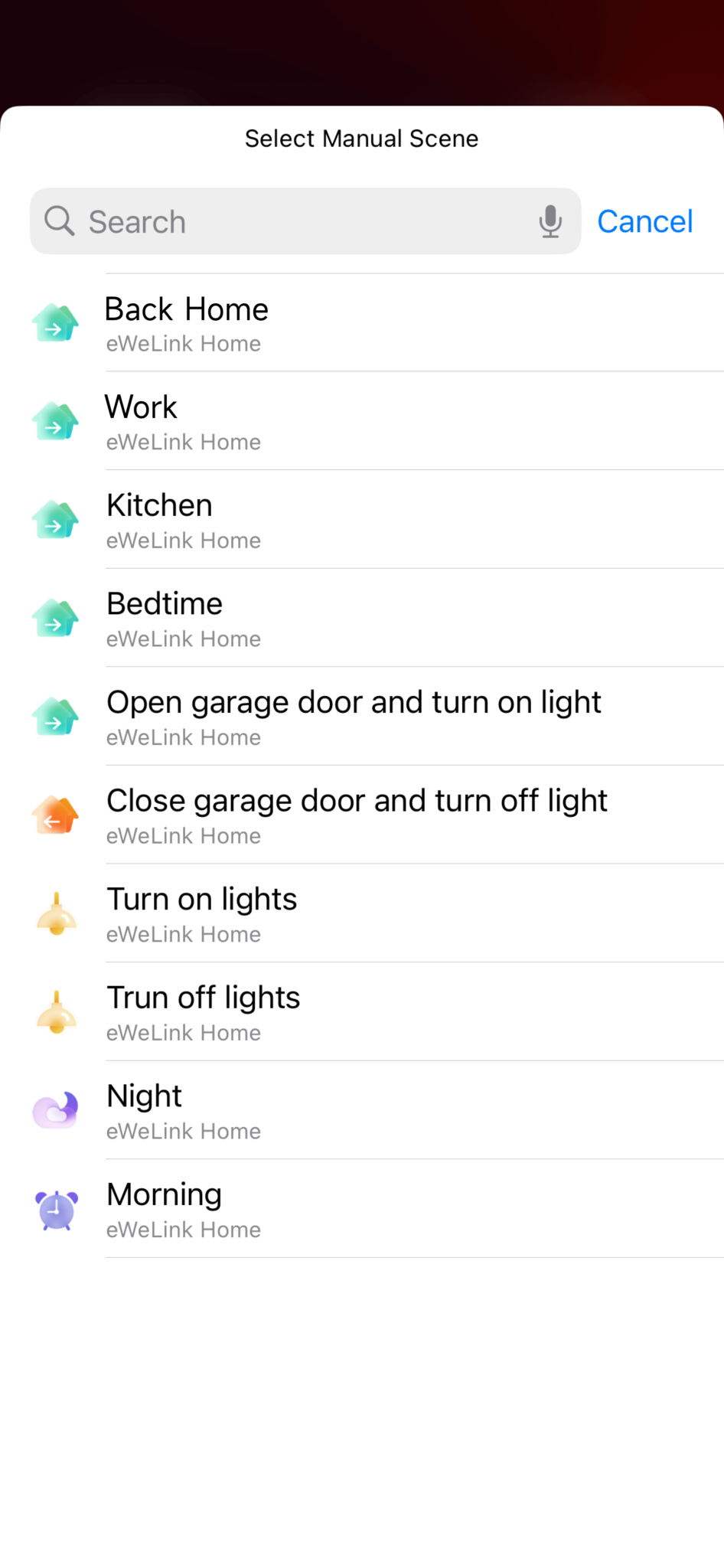 Scene Widget eWeLink App V5.10 Introduces Quick Control Scene Widgets for iOS 17 & 18