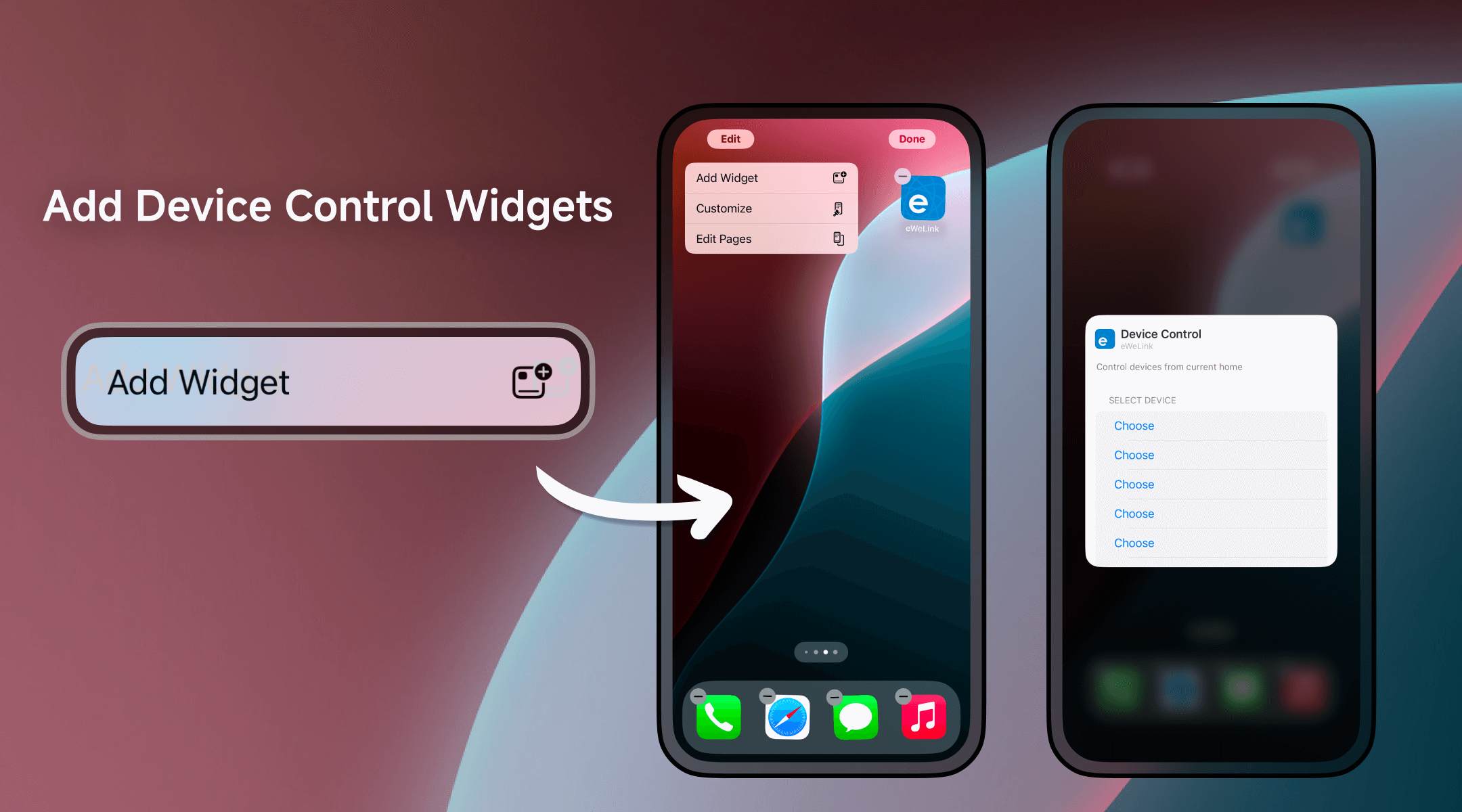 iOS widget