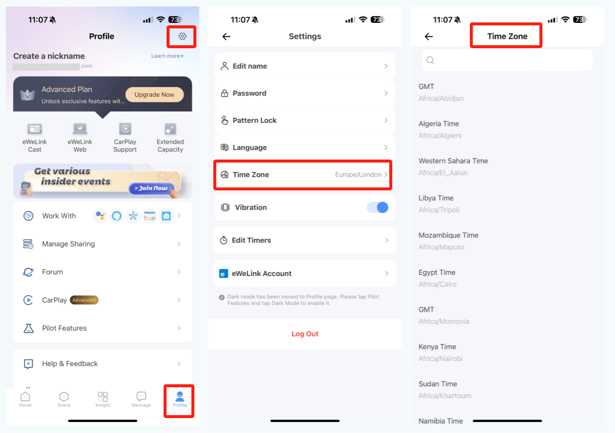 Check Your Time Zone Settings