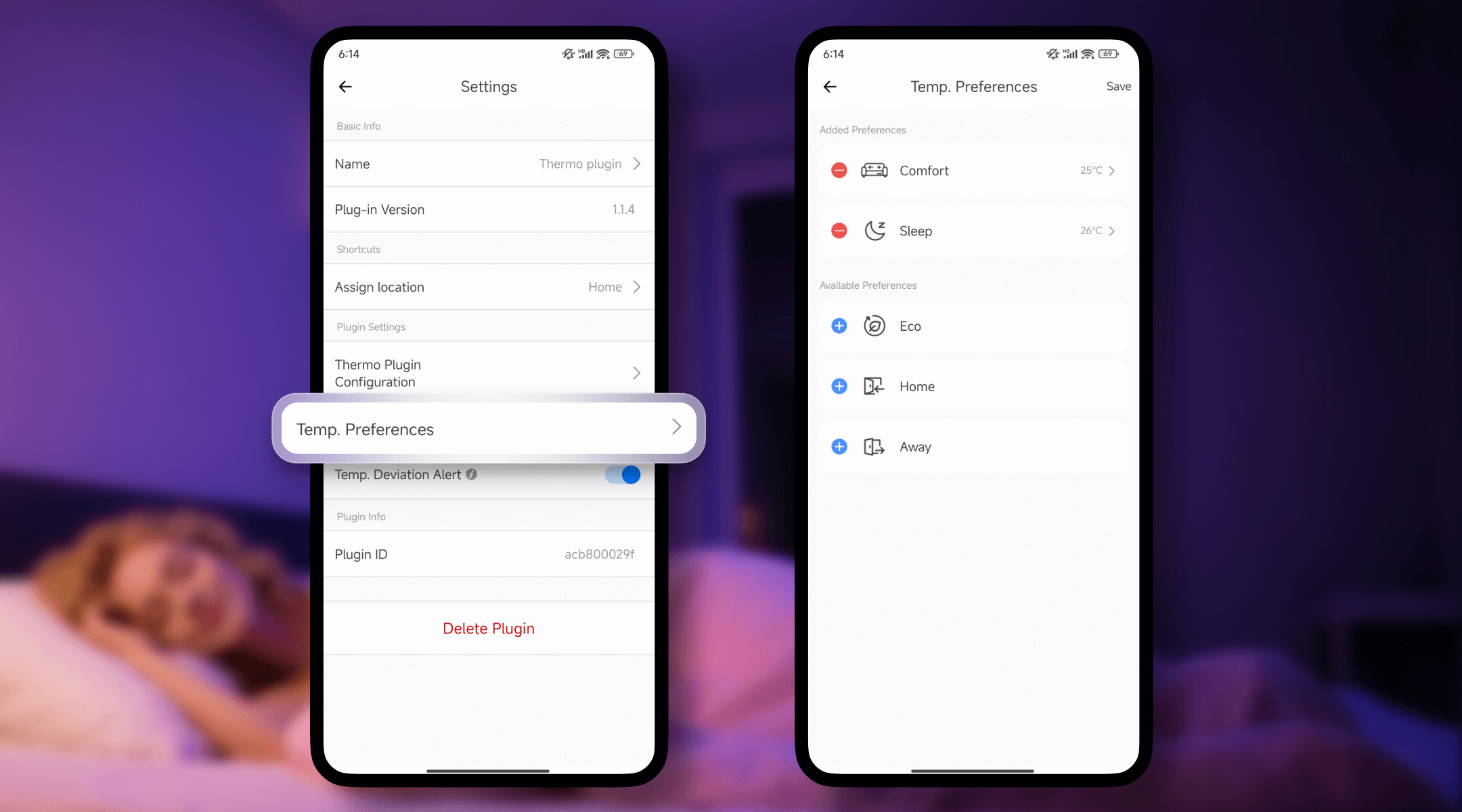 Customizable Preference Modes