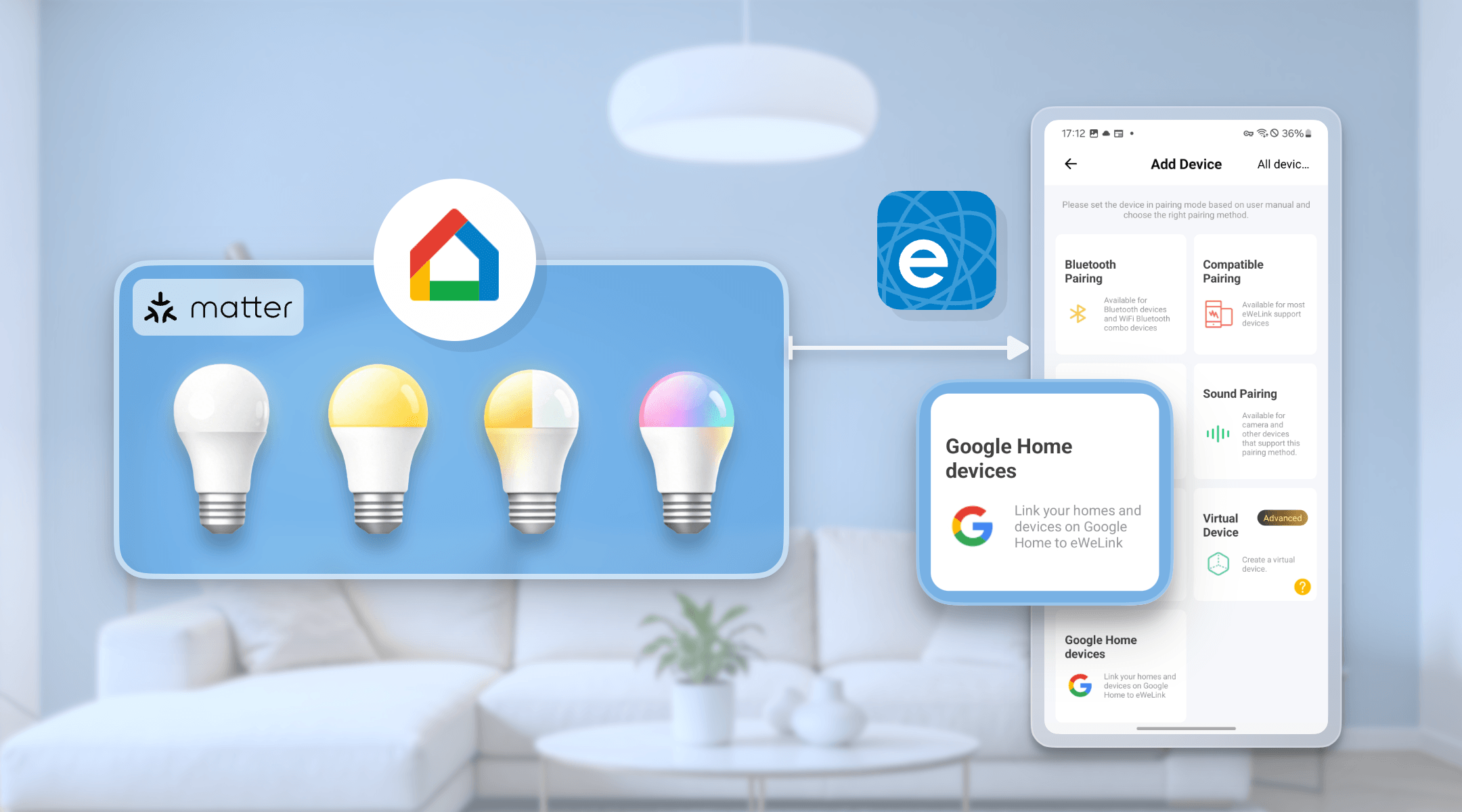 Google Home Matter Devices