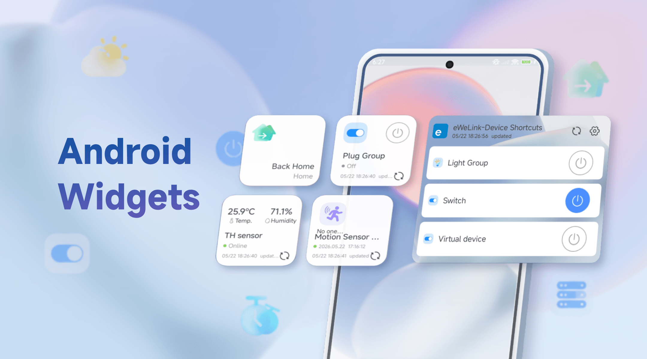 eWeLink Widgets