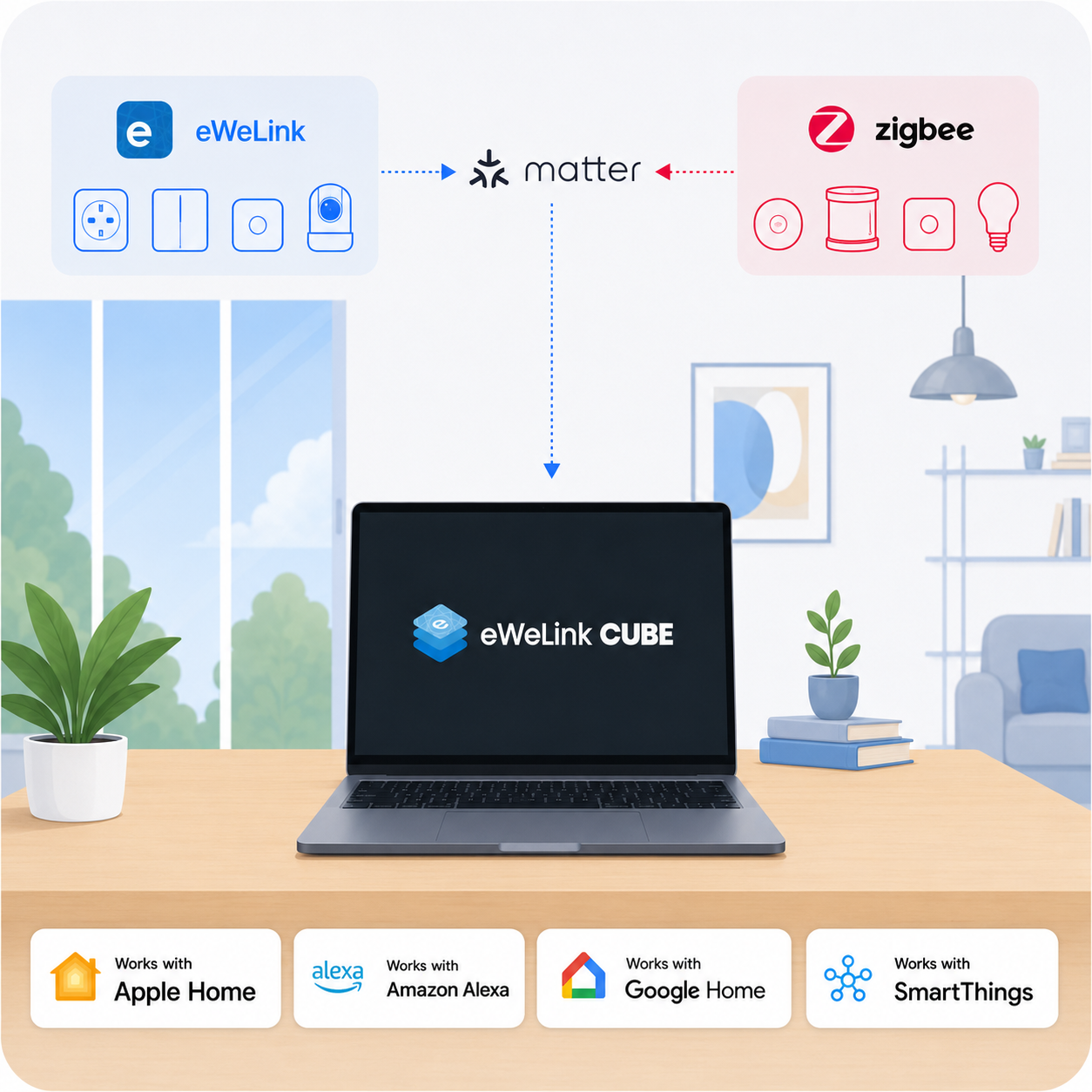 eWeLink CUBE — Smart Home System